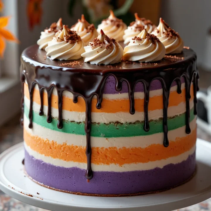 halloween chocolate cake