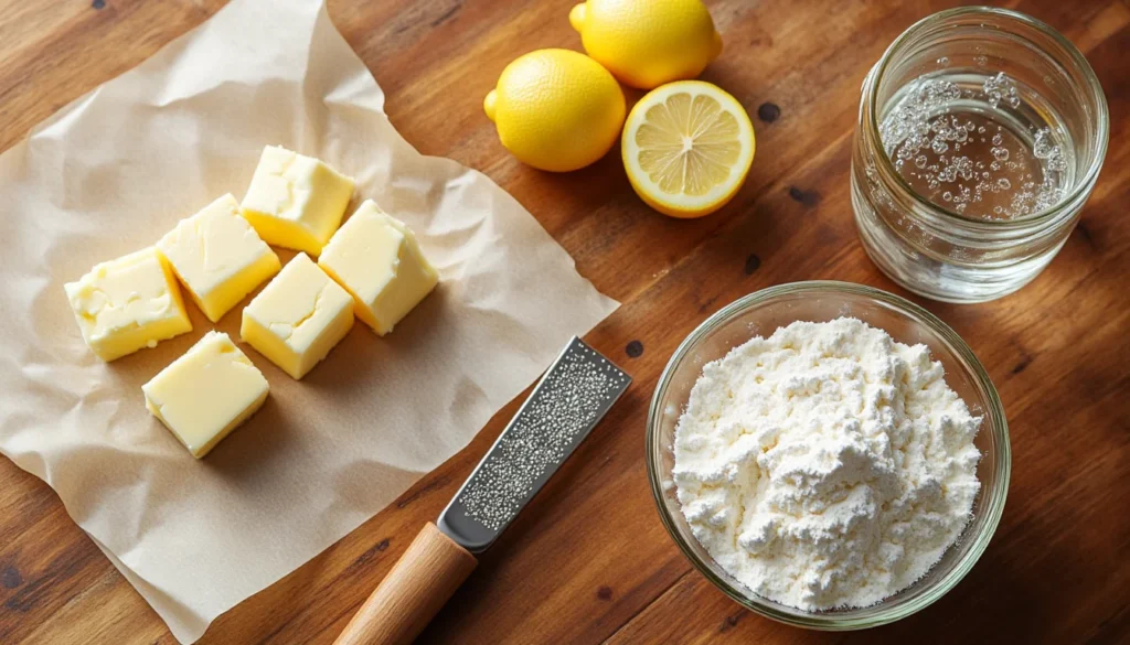 Ingredients for Classic 7-Up Cake