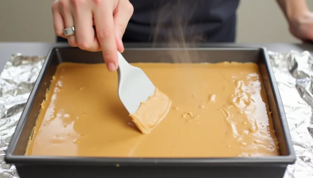Add the Peanut Butter Layer