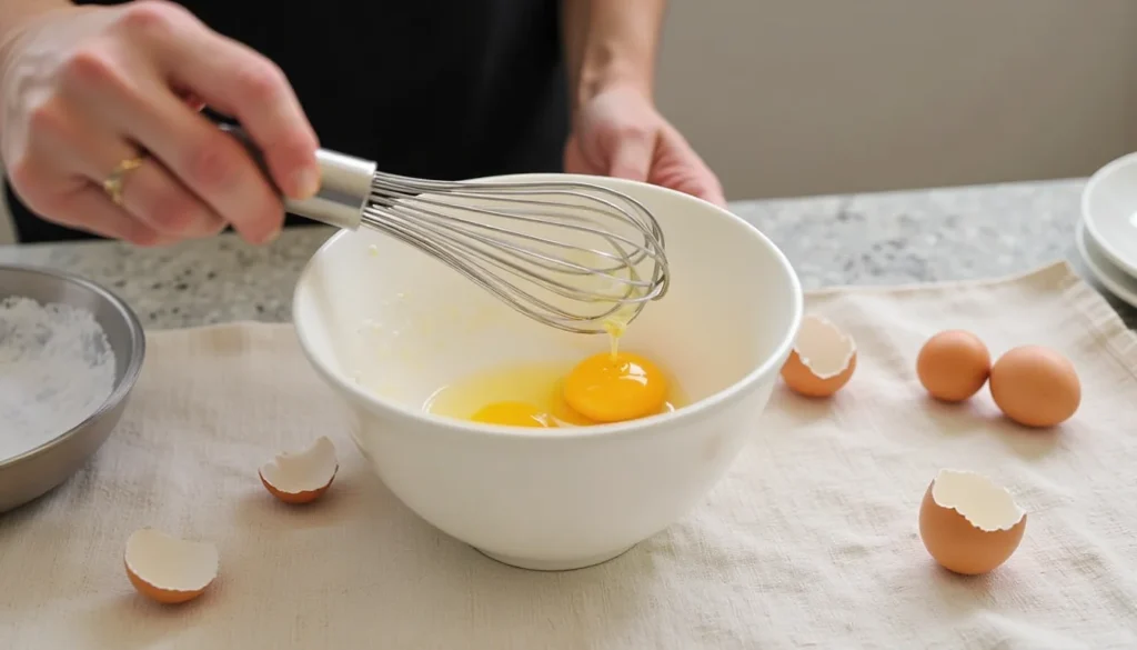 Add Eggs One at a Time