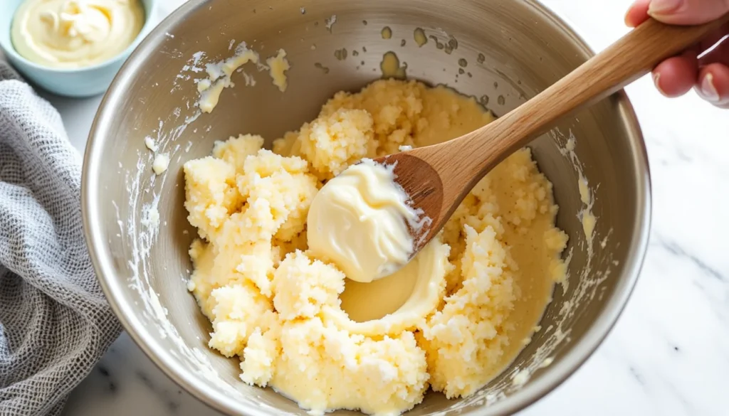 Combine the Cake Crumbs with Frosting
