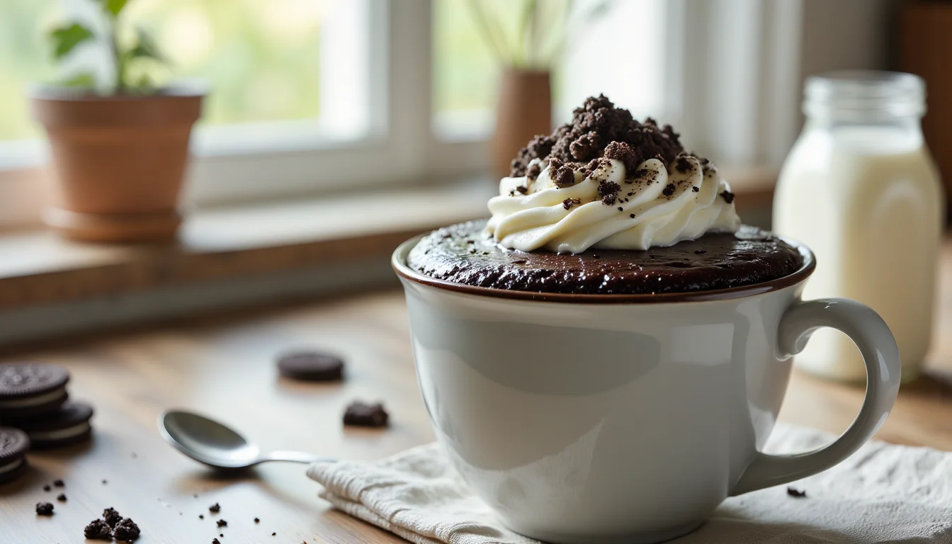 Oreo Mug Cake