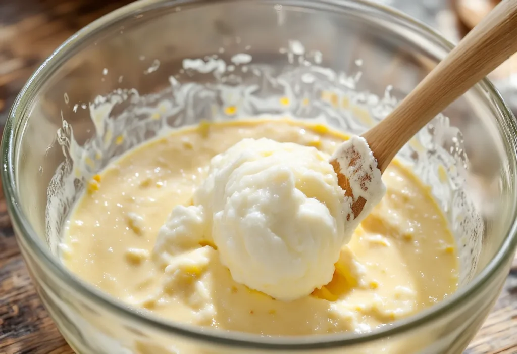 Fold Egg Whites into Yolk Mixture