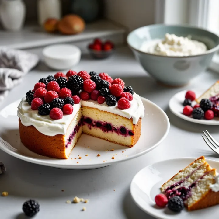 Berry Chantilly Cake Recipe